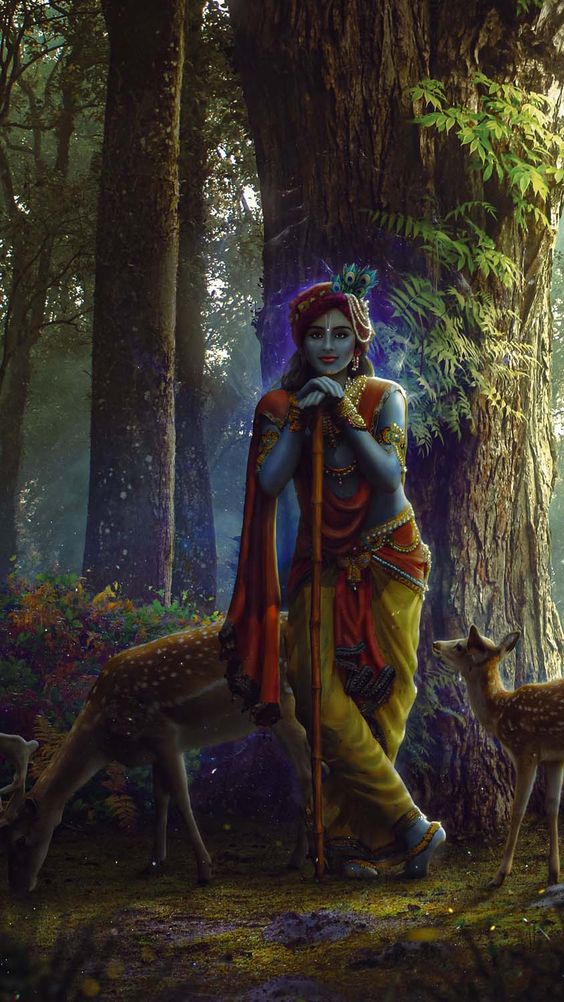 Shree Krishna IPhone Wallpaper HD - IPhone Wallpapers : iPhone Wallpapers