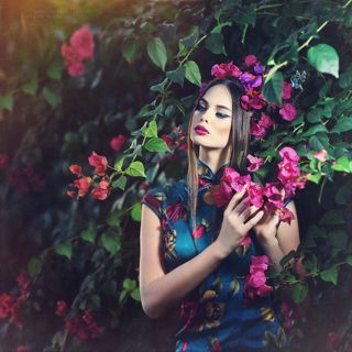 Oriental flower