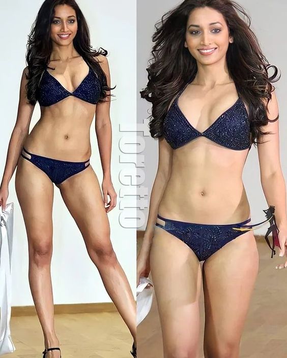 srindhi bikini collage