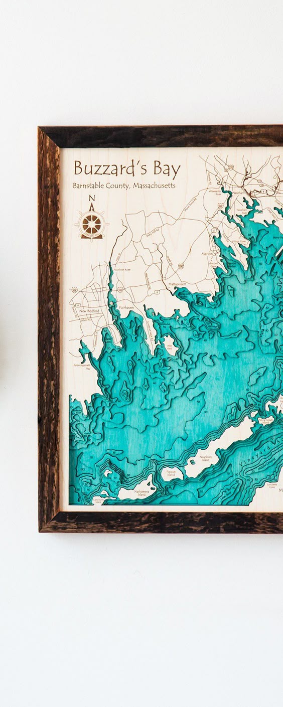 Lake Louise Bathymetric Chart