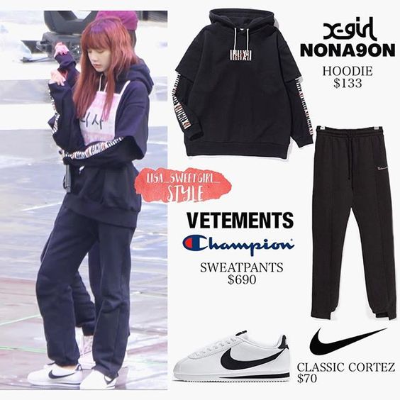 Many asked me for the necklace and..👀💕_____#BLACKPINK #블랙핑크 #LISA #리사 #LISAstyle #패션 #KANTIQUE14