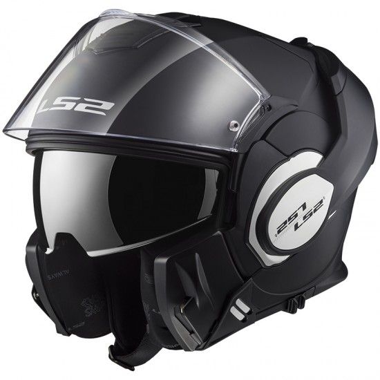 LS2 Caschi moto VALIANT MAT Nero