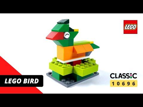 LEGO Bird in nest LEGO Classic 10696 DIY brick blocks to Creative Activity TUTORIAL