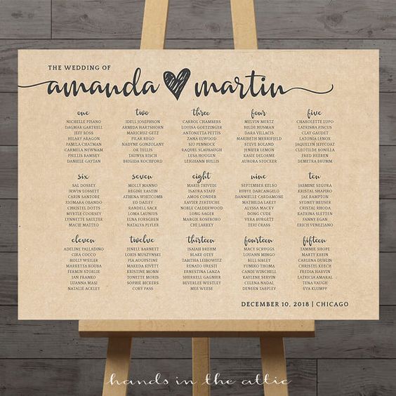 164 best Wedding Seating Charts images on Pinterest Wedding - wedding charts 164 best Wedding Seating Charts images on Pinterest Wedding - wedding charts