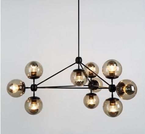 10 Easy Pieces: Modern Glass Globe Chandeliers Remodelista 10 Easy Pieces: Modern Glass Globe Chandeliers Remodelista
