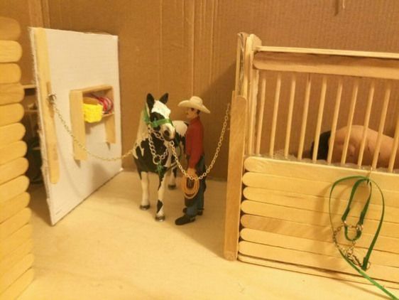 schleich wash stall