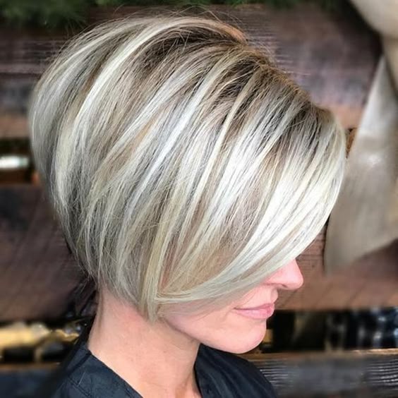 short stacked bob