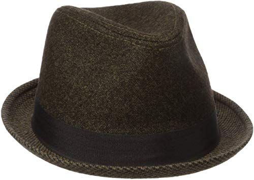 Jack/&Arrow Cowboy Hat Men Wool Felt Brown Western Outback Gambler Wide Brim Adjustable Sizes Crushable