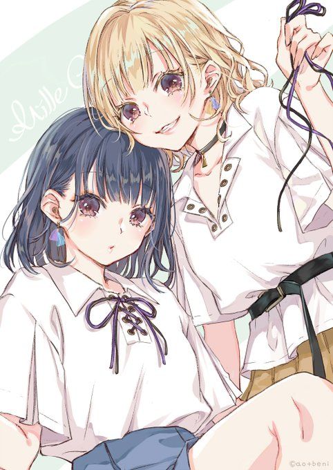 青十紅 Ao Beni イラスト イラストデザイン かわいい女の子の絵 青十紅 Ao Beni イラスト イラストデザイン かわいい女の子の絵