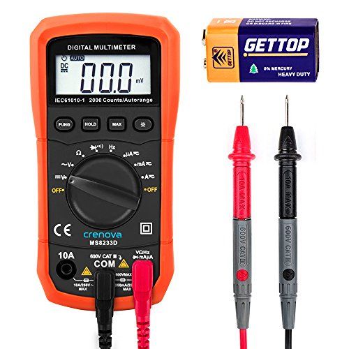 Digital Multimeter Tragbare Prüfvorrichtung mit LCD-Anzeige und Hintergrundlicht