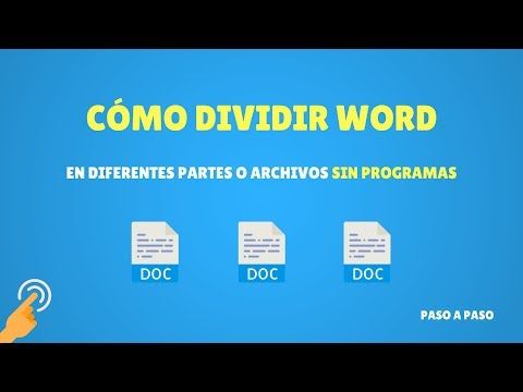 Curso Word Capitulo 11 Guardar Paginas En Documentos Individuales Youtube Letra M Preescolar Microsoft Word 2007 Administracion De Archivos