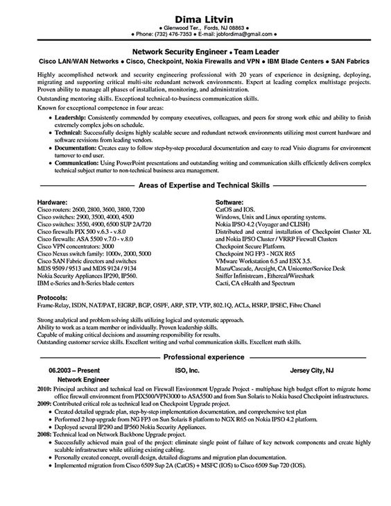 Emphasize Your Skills in Your Network Engineer Resume share - resume for network engineer Emphasize Your Skills in Your Network Engineer Resume share - resume for network engineer