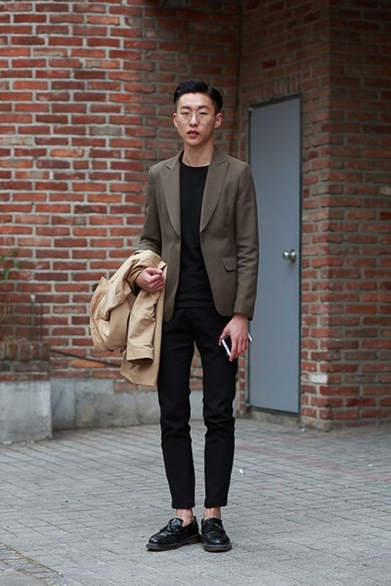 Estilo urbano hombre dandy casual