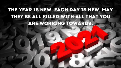 Gambar ucapan selamat tahun baru 2021