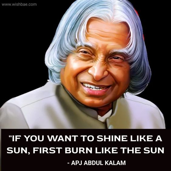 80+ Best Dr. APJ Abdul Kalam Quotes to Inspire You - WishBae