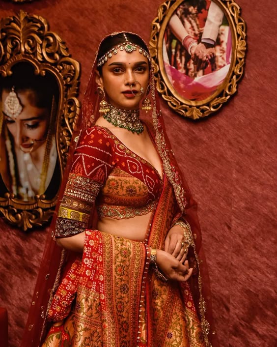 Aditi Rao Hydari Looks Ethereal As She Turns As A Perfect Muse For Designer Anju Modi To Unveil Her Wedding Collection - HungryBoo