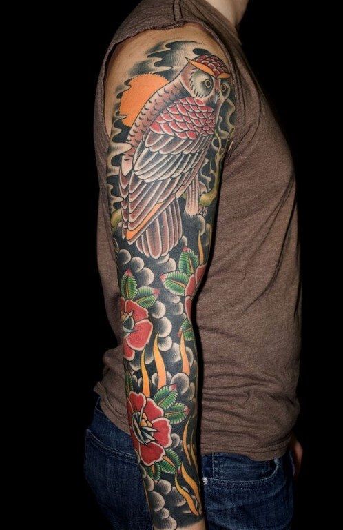 Mens Hairstyles Now  Owl tattoo design Mens owl tattoo Tattoos for guys