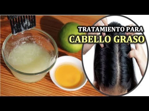 MASCARILLA PARA LA CASPA Y EL PELO GRASO - YouTube | Mascarilla para graso, Mascarillas para cabello Pelo graso