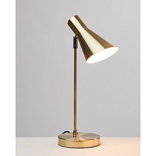 Brushed Gold Desk Table Lamp Oliver Bonas Brushed Gold Desk Table Lamp Oliver, Brushed Gold Desk Lamps