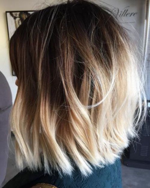 short ombre hair