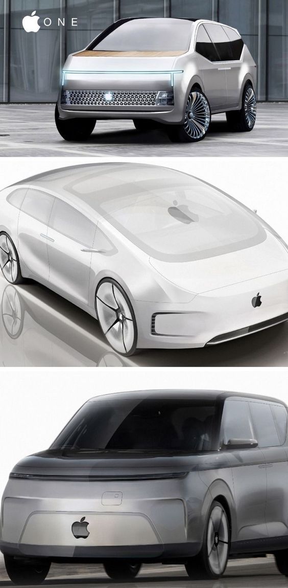 Futuristic Apple Car Concepts that are like the iPhone 12 Pro Max of smart electric vehicles!