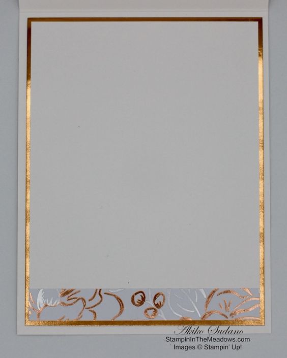 Stampin’ Up! Happy Birthday To You With Flowering Foils Card – Stampin\' in the Meadows