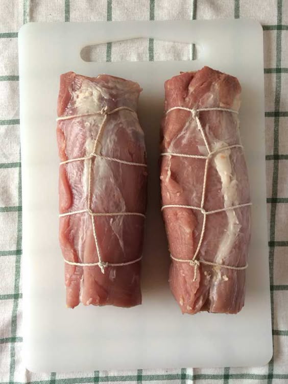 How To Cut and Tie a Pork Loin for Stuffing - Simple Seasonal
