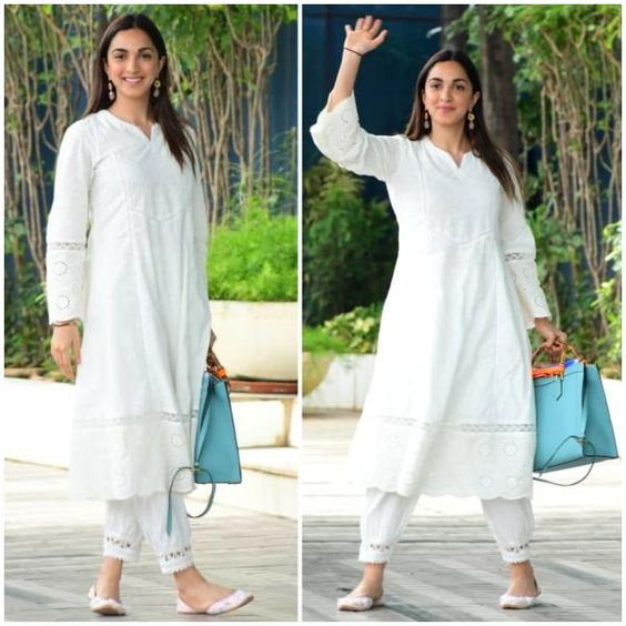 An ethnic attire is always a treat come any trend. No outfit can take over its revered status and what could be a more appropriate time than now to own some new gems? It\'s the festive season, the spirit is already felt with us keeping track of holidays and spending excessive time on what to wear to look instantly best-dressed. The route is straight and easy, to be honest just as Kiara Advani brought this to light. Can you guess which desi ensemble is in full bloom now? It\'s a kurta suit. Augu