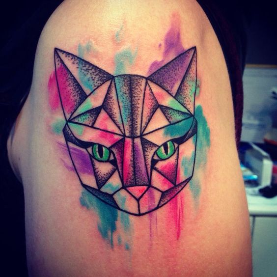 mailen kimelman mailenkimelman on pinterest 986c0db66dd2e5a52fbc9c0ddb3b2227 space cat geometric cat tattoo jpg