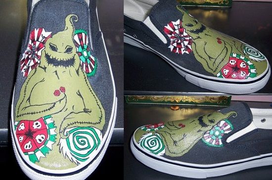 20 Different Pairs of The Nightmare Before Christmas Custom 20 Different Pairs of The Nightmare Before Christmas Custom