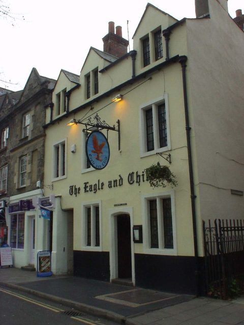 The Eagle and Child is a pub in Oxford which is best known for its two most famous members J. R. R. Tolkien and C. S. Lewis