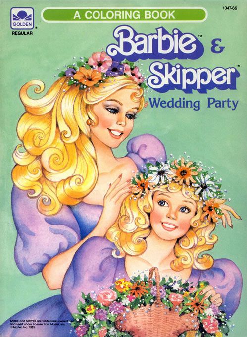 barbie wedding book