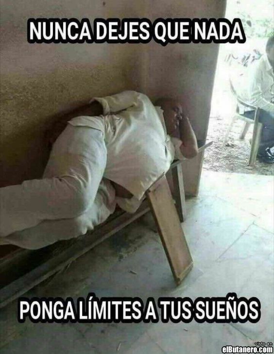 Nunca dejes que nada...