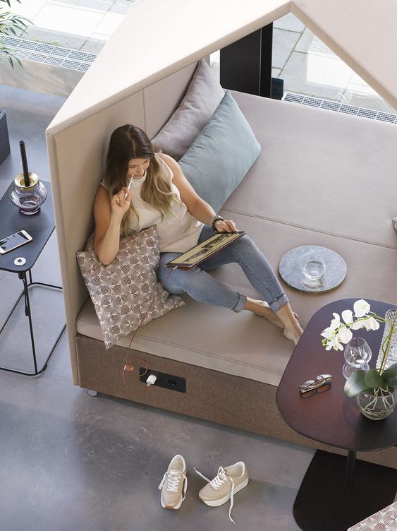 These Huts Create A Place For Gathering In Offices