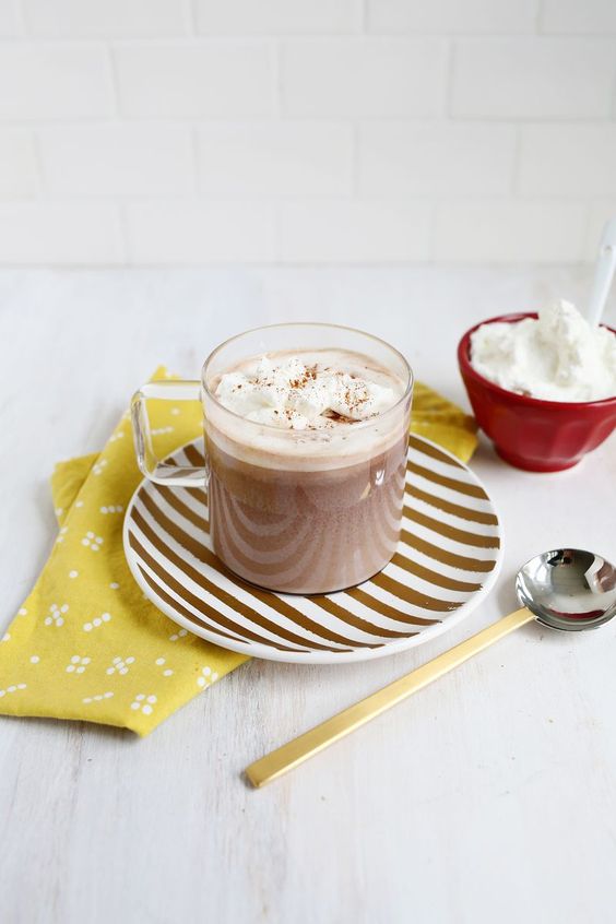 Brand new Weekly Meal Plan loaded with delicious recipes to help you plan out your week! | Ioanna's Notebook Nutella Hot Chocolate