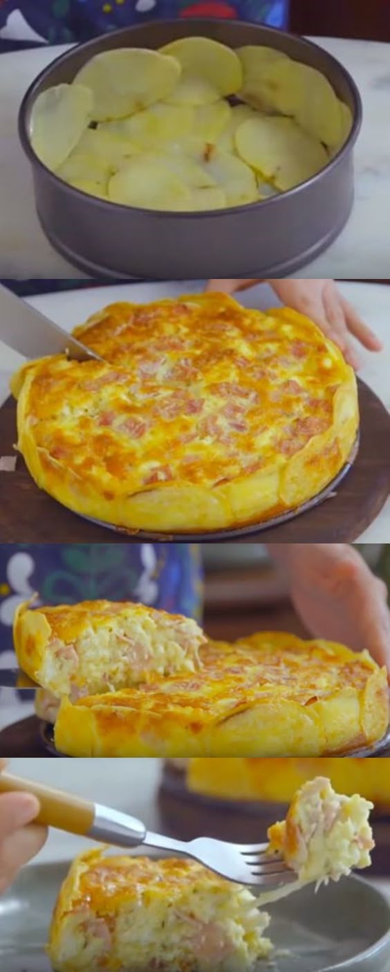 torta com base de batata #torta #tortacombasedebatata#comida #culinaria #gastromina #receita #receitas #receitafacil #chef #receitasfaceis #receitasrapidas