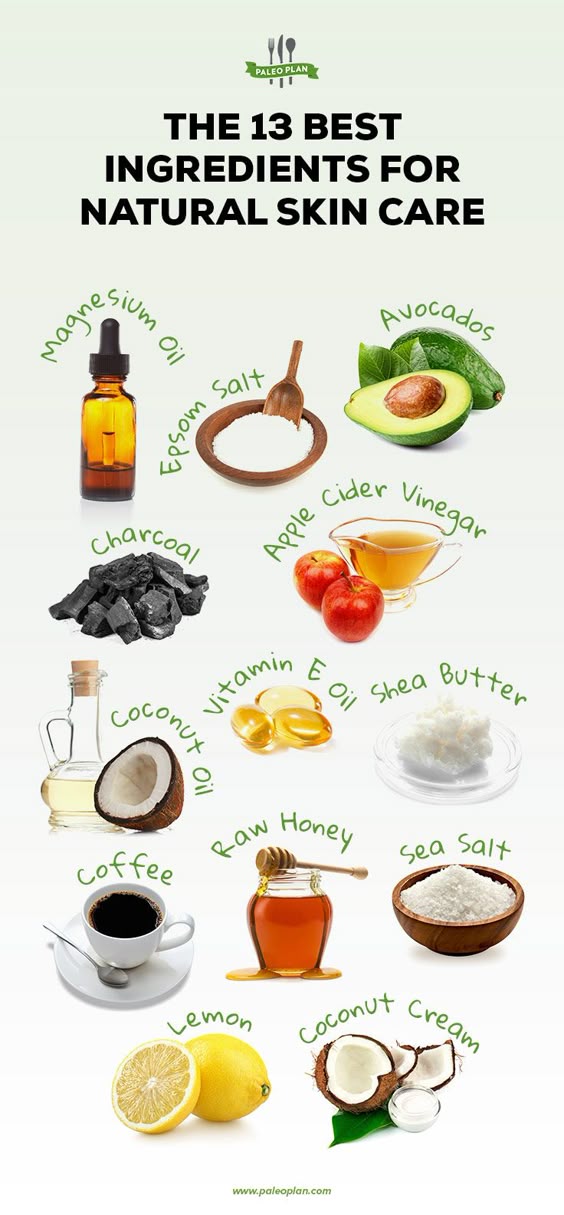 The 13 Best Ingredients for Natural Skin Care