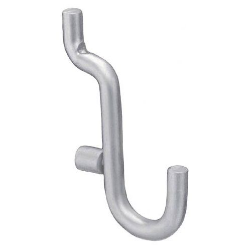 Pack of 20 New Chrome Utility /"J/" Hook for Pegboard Fits ¼” or ?” Pegboard