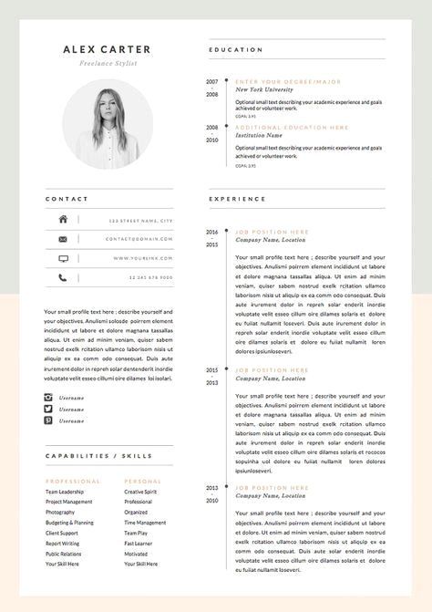 modern resume template cover letter icon set for microsoft word modern resume templates
