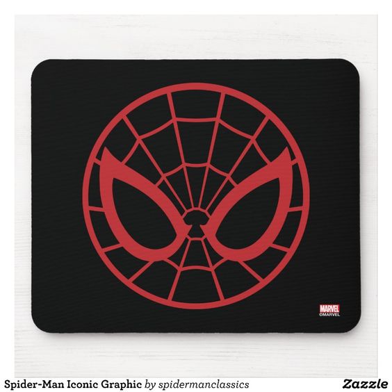 Spider-Man Iconic Graphic Mouse Pad - Mouse Pads Gift Idea.