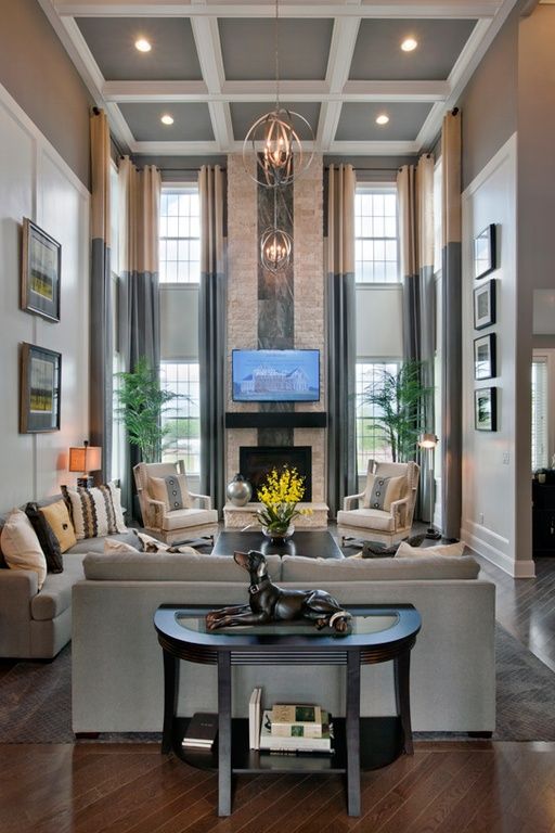 Model Home Curtains toll brothers at shenstone reserve, tx | family rooms | pinterest Model Home Curtains toll brothers at shenstone reserve, tx | family rooms | pinterest