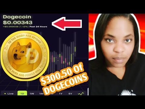 I bought dogecoin on robinhood now what