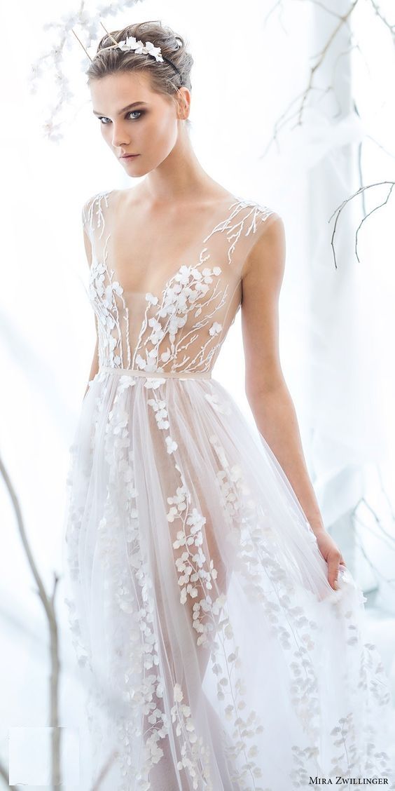 chic fashion wedding dress