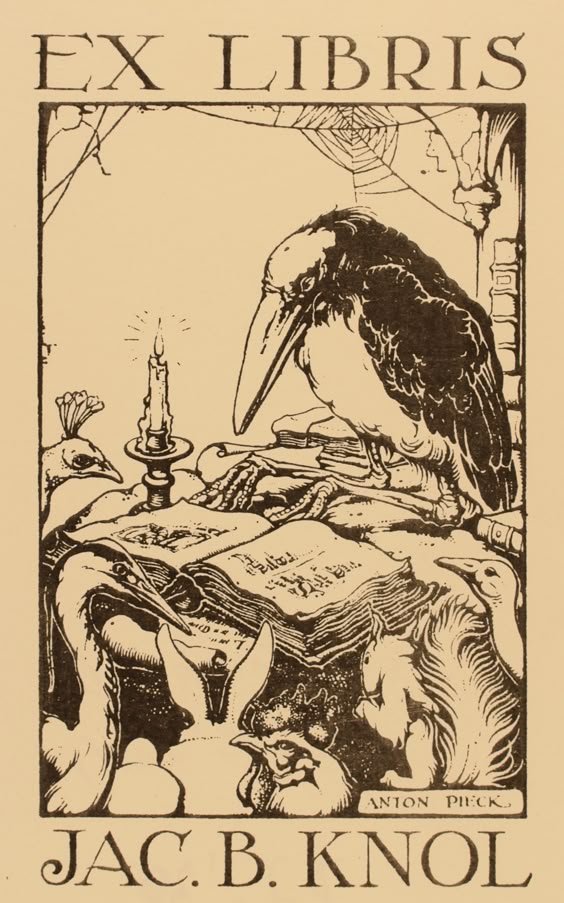 Art-exlibris.net - exlibris by Anton Pieck for Jac. B. Knol