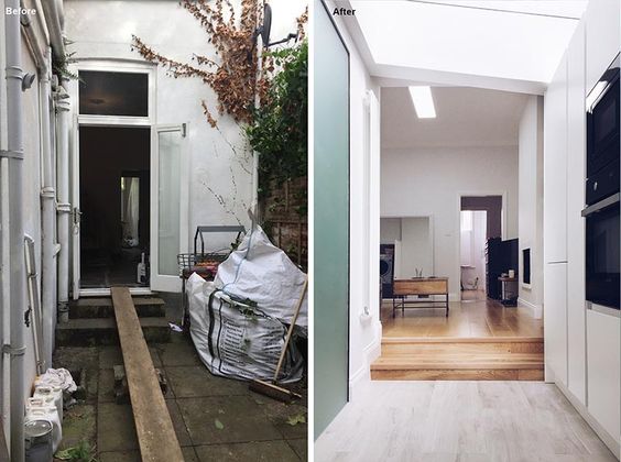 Before & After – A House Extension Makes Room For A New Dining Room, Kitchen, Bedroom, And Bathroom
