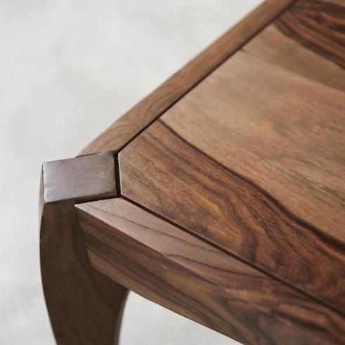 Sheesham Living Room Table 95x95 Luna Tikamoon Деревообработка Журнальный столик Стол - Luna Sheesham Coffee Table Sheesham Living Room Table 95x95 Luna Tikamoon Деревообработка Журнальный столик Стол - Luna Sheesham Coffee Table