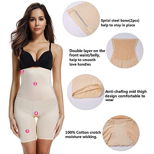 LUCACO Body Shaper Waist Trainer Belt Steel Boned Corset Women Postpartum Belly Slimming Underwear