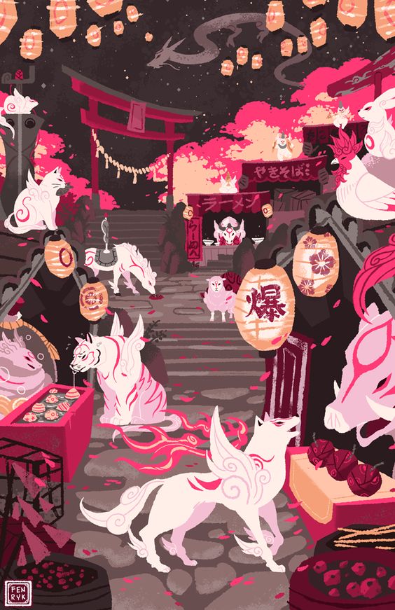 â¡Carli Sharesâ¡ (fenryk: Okami - Festival for the Gods)