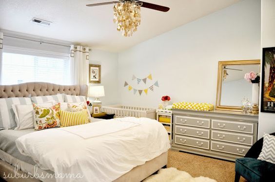 Crear Un Espacio Para El Bebé En Tu Habitación Decoracionbebes Es Muebles Habitacion Bebe Decoracion Habitacion Matrimonial Decoracion Habitacion Matrimonio