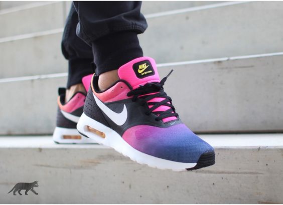 nike laufschuh air max tavas sd black/white/pink/yellow nike laufschuh air max tavas sd black/white/pink/yellow